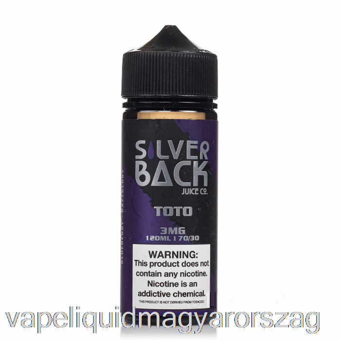 Toto - Ezüsthátú Juice Co. - 120 Ml 0 Mg-os Vape Toll